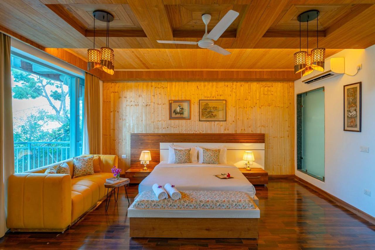Stayvista At Aykon Estate - Modern Interiors, Views Kasauli Exterior foto