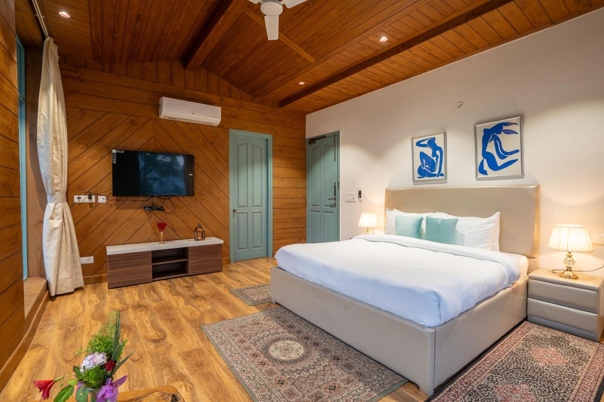 Stayvista At Aykon Estate - Modern Interiors, Views Kasauli Exterior foto