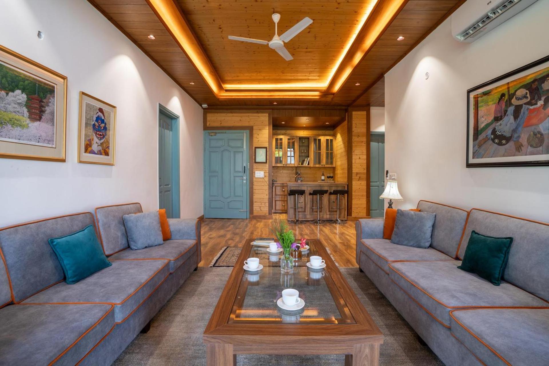 Stayvista At Aykon Estate - Modern Interiors, Views Kasauli Zimmer foto